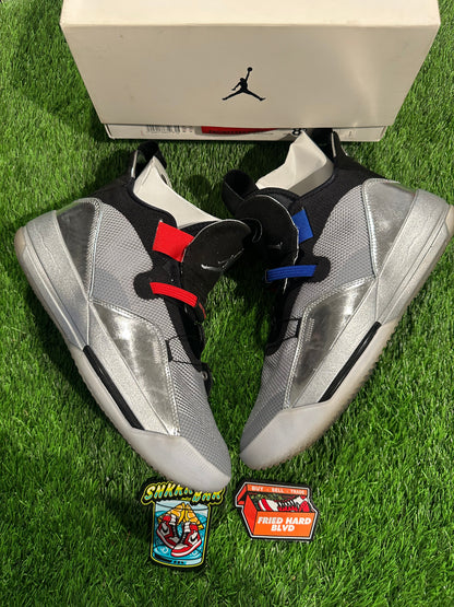 Jordan XXXIII Metallic Silver Black All-Star