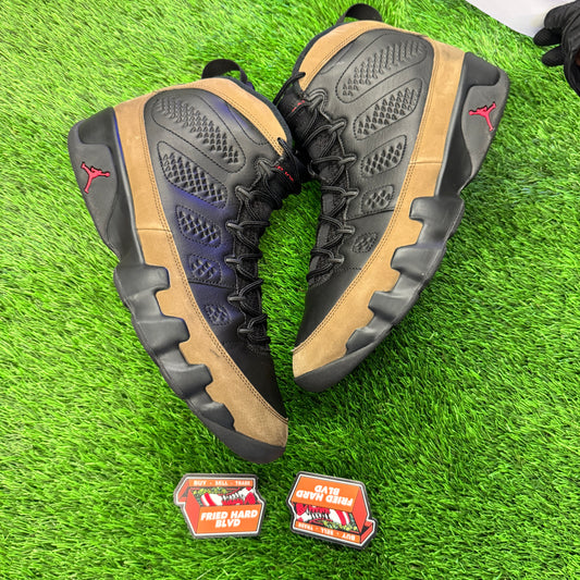Jordan 9 Retro Olive (2024) SIZE 13M/14.5W