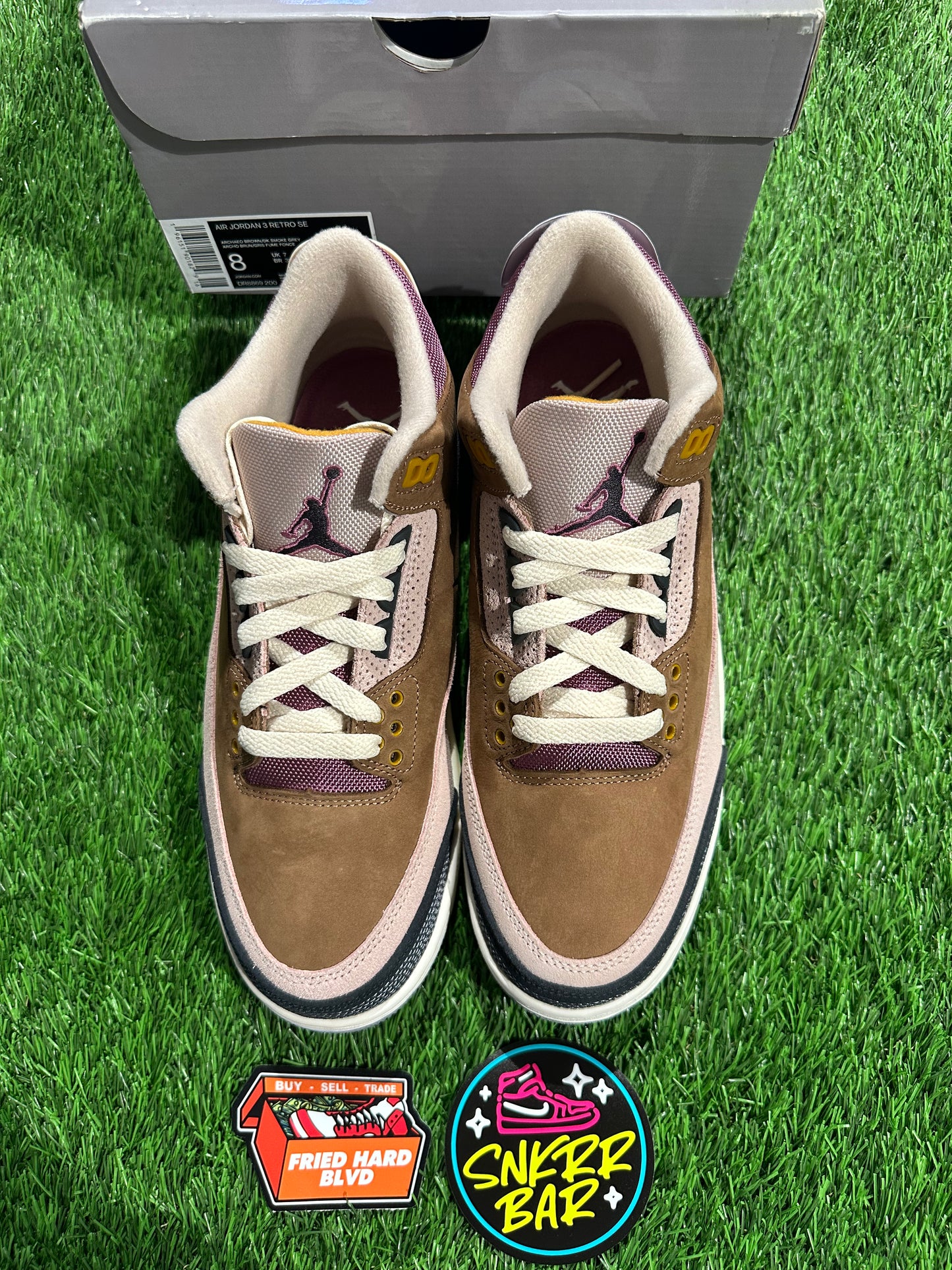 Jordan 3 Retro Winterized Archaeo Brown SIZE 8M/9.5W