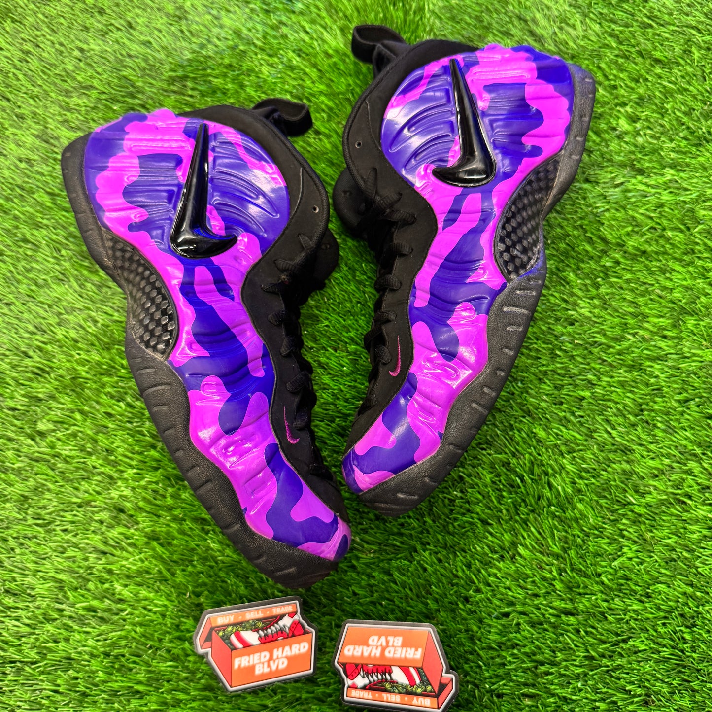 Air Foamposite Pro Purple Camo SIZE 13M/14.5W