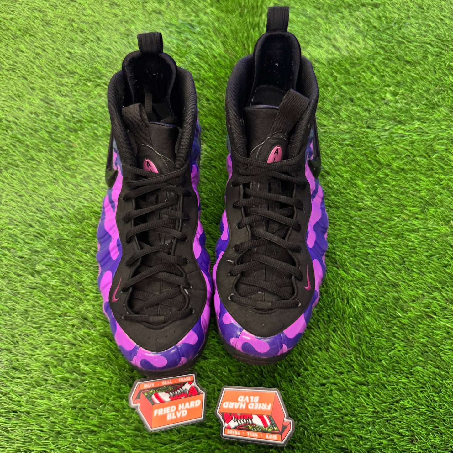 Air Foamposite Pro Purple Camo SIZE 13M/14.5W