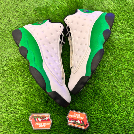 Jordan 13 Retro White Lucky Green SIZE 11M/12.5W