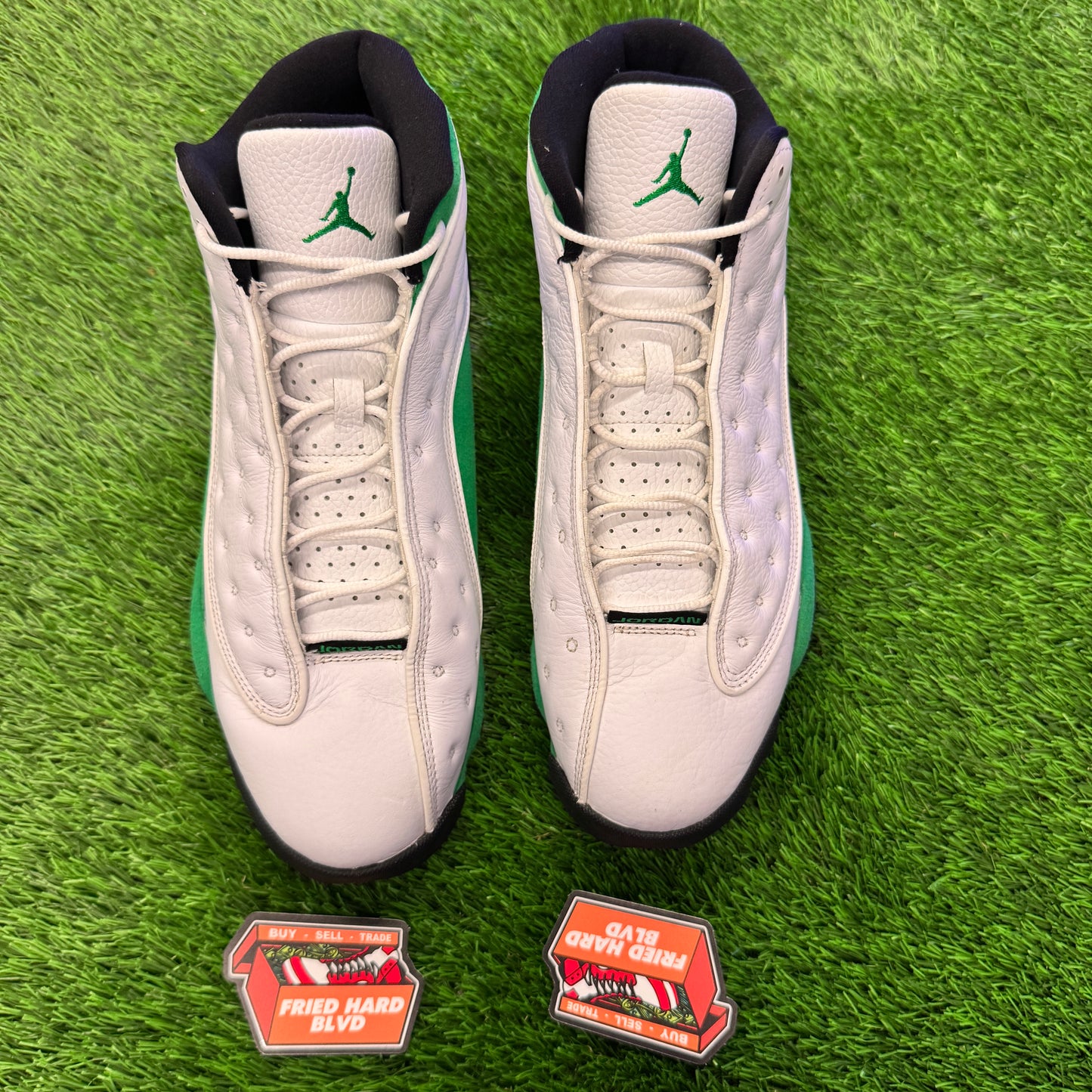 Jordan 13 Retro White Lucky Green SIZE 11M/12.5W