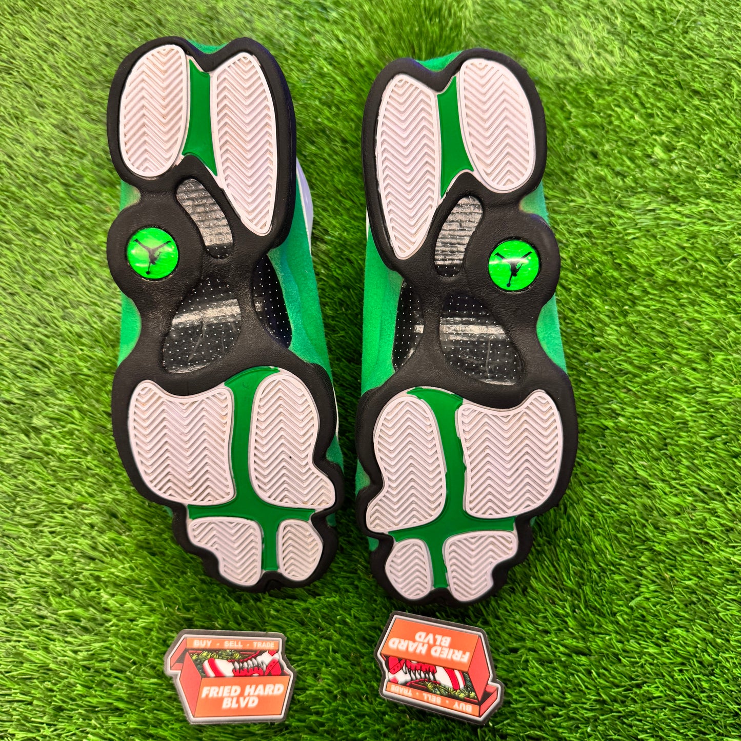 Jordan 13 Retro White Lucky Green SIZE 11M/12.5W