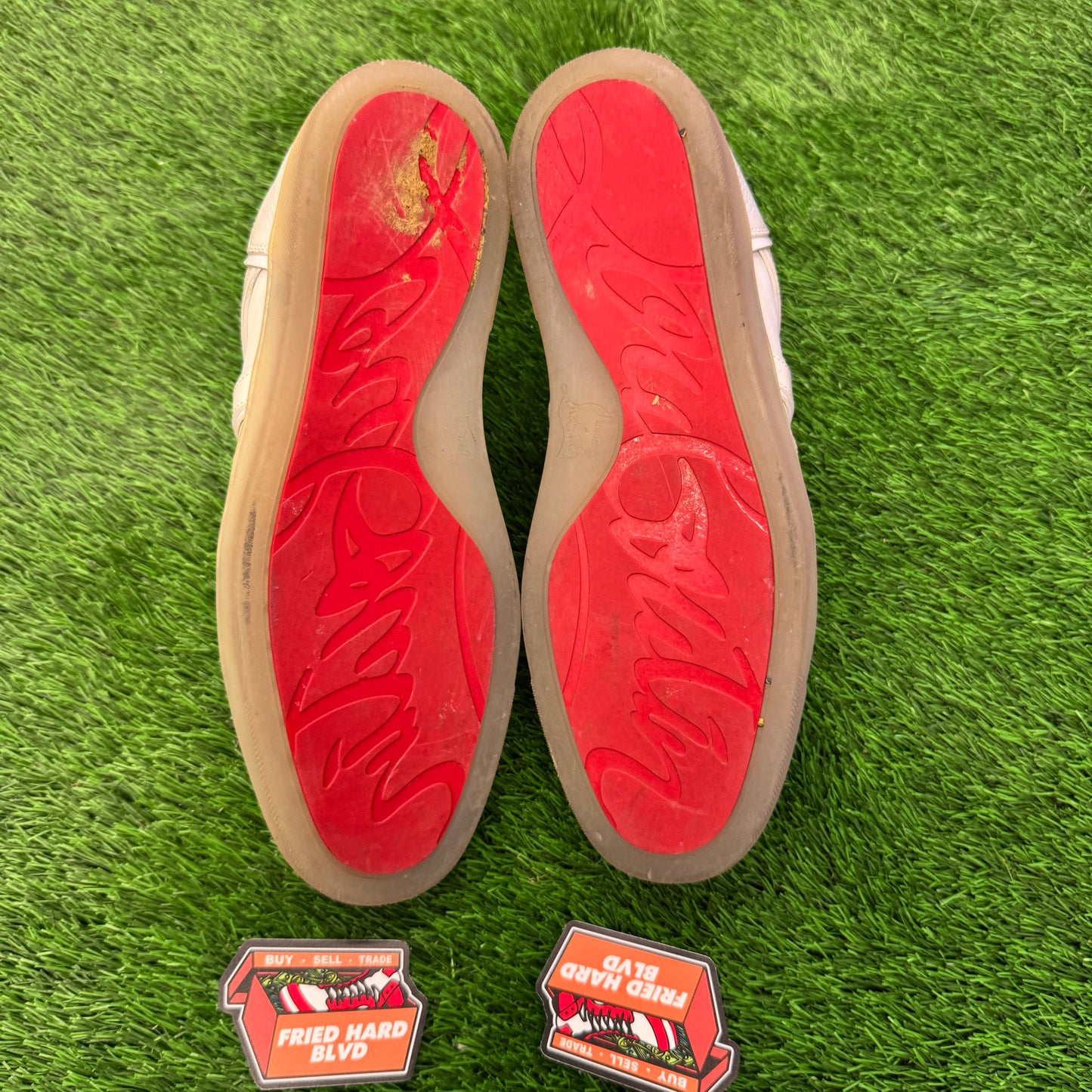 Christian Louboutin Vida Viva Champagne Pearl SIZE 10M/11.5W