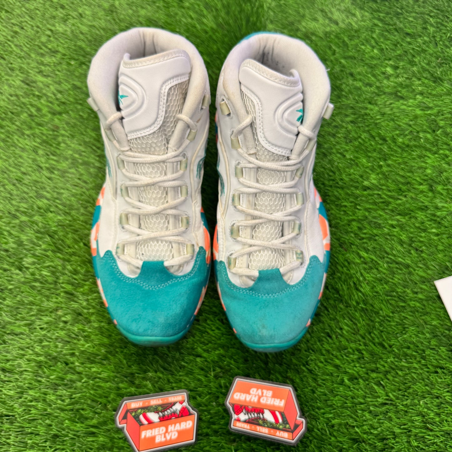 Reebok Question Mid White Noise SIZE 10M/11.5W