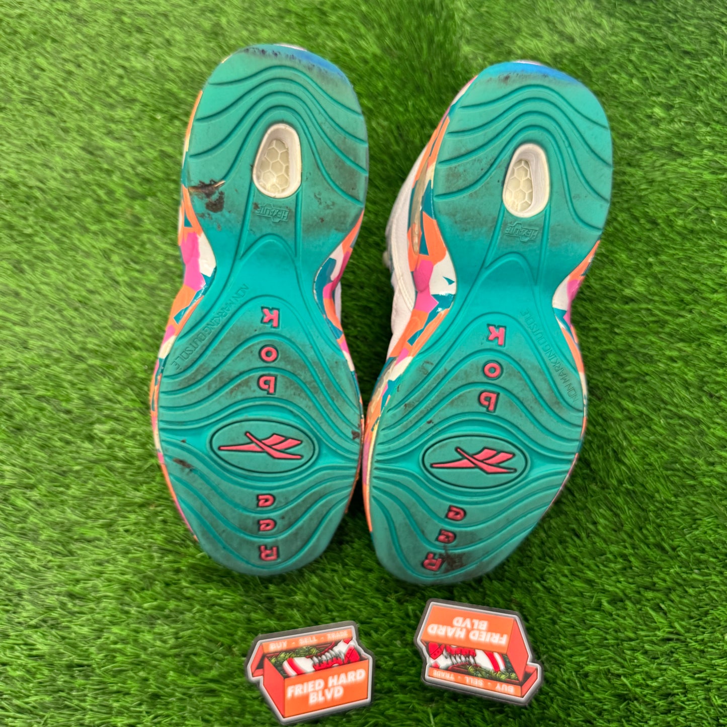 Reebok Question Mid White Noise SIZE 10M/11.5W