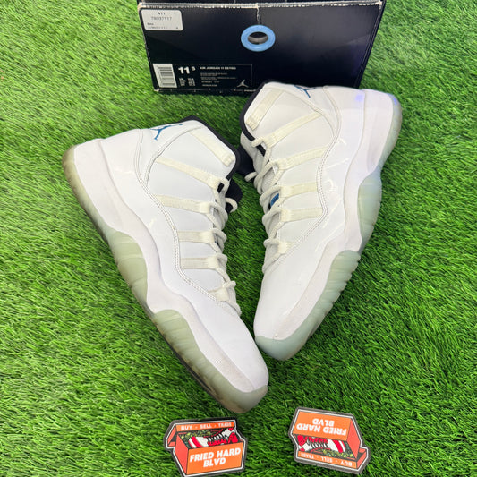 Jordan 11 Retro Legend Blue (2014) SIZE 11.5M/13W