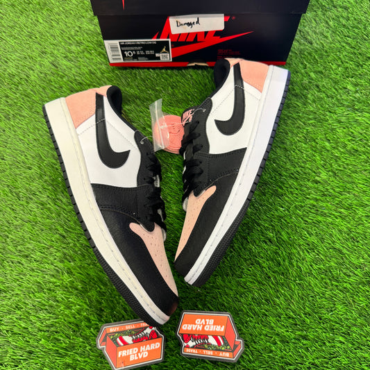 Jordan 1 Low OG Bleached Coral SIZE 10.5M/12W