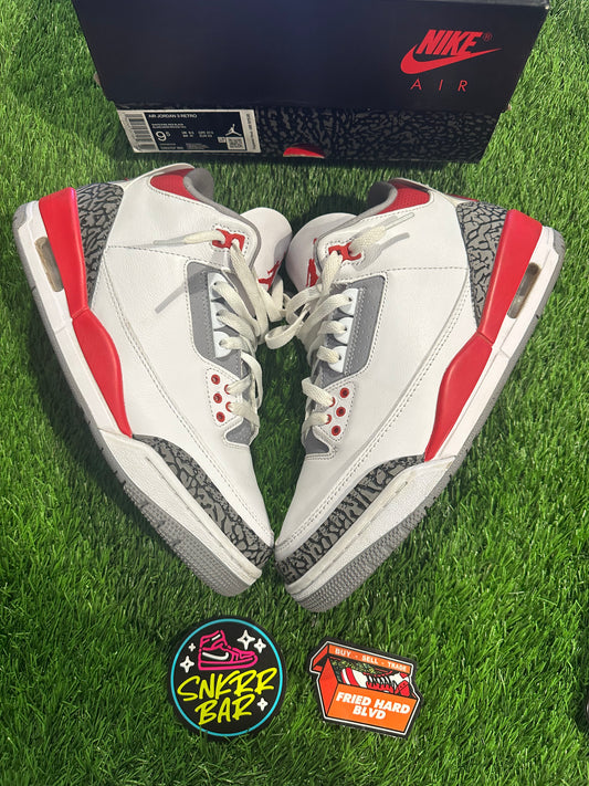 Jordan 3 Retro Fire Red (2022)