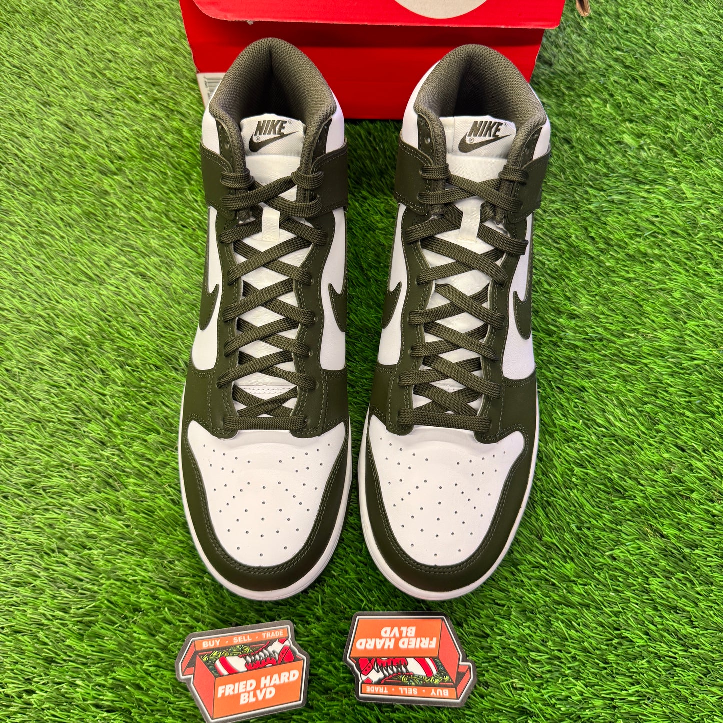 Dunk High Retro Cargo Khaki (2021) SIZE 12M/13.5W