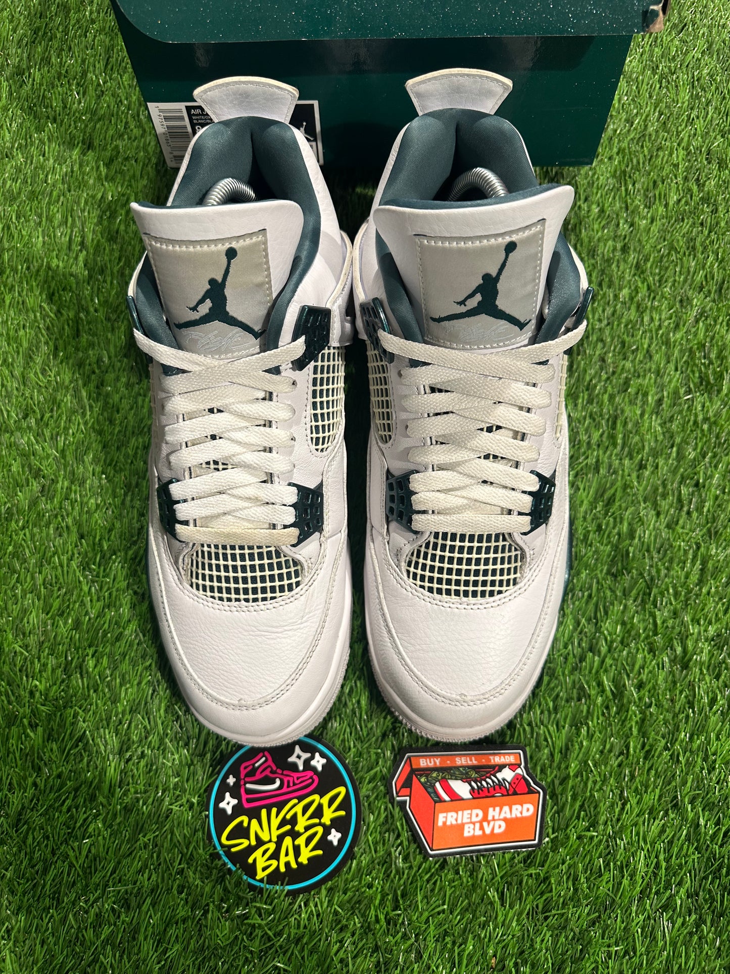 Jordan 4 Retro Oxidized Green