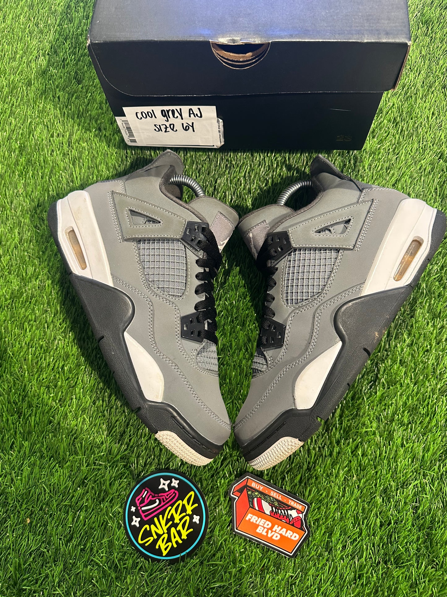 Jordan 4 Retro Cool Grey (2019) (GS)