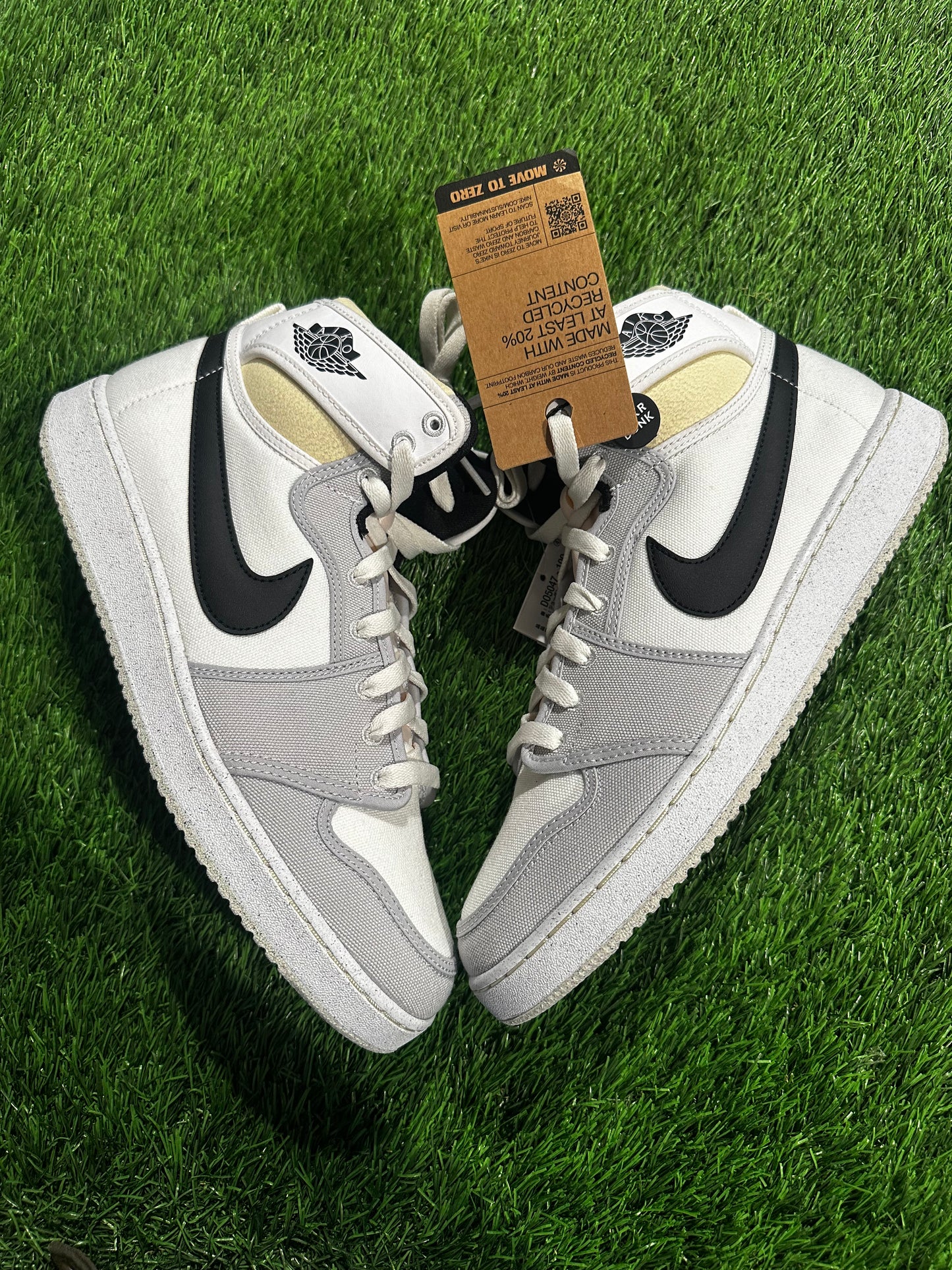Jordan 1 Retro AJKO White Black Grey Fog