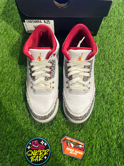Jordan 3 Retro Cardinal (GS)