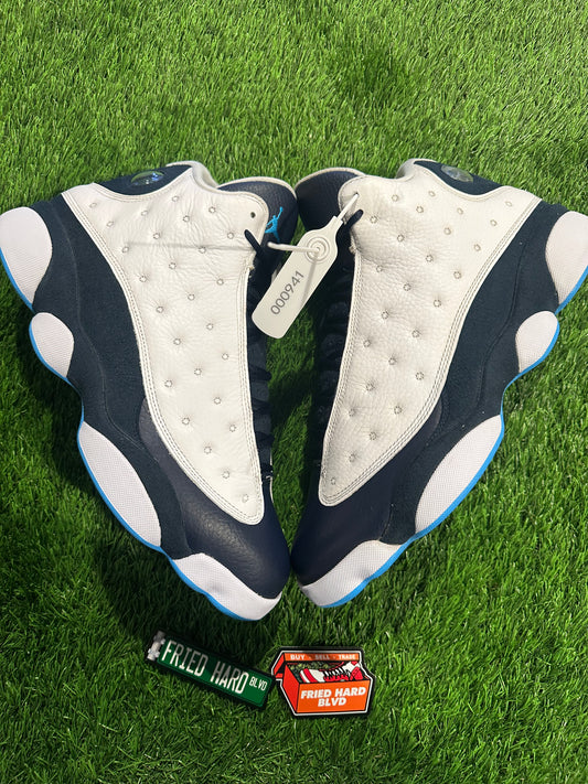 Jordan 13 Retro Obsidian Powder Blue White