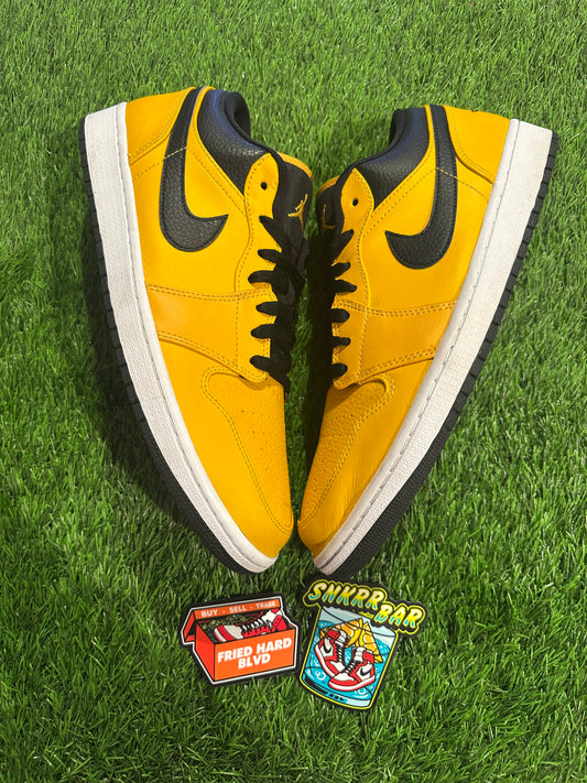 Air Jordan 1 Low GS 'University Gold Black'