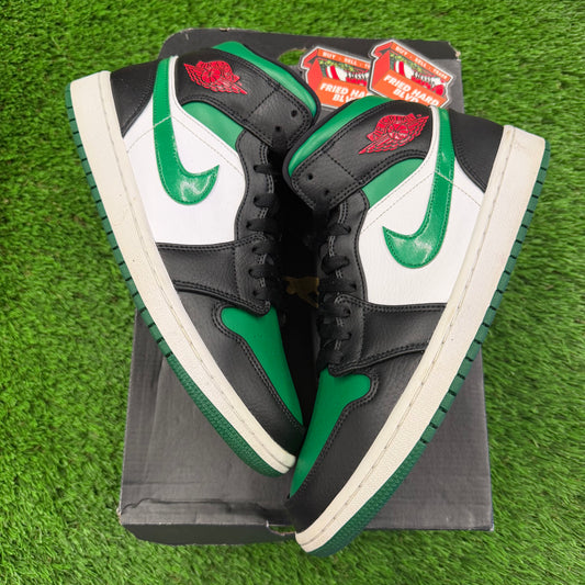 Air Jordan 1 Mid 'Pine Green'
