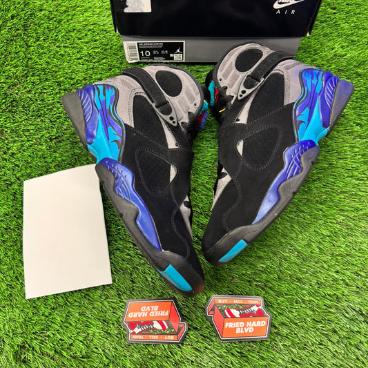 Jordan 8 Retro Aqua (2025) SIZE 10M/11.5W