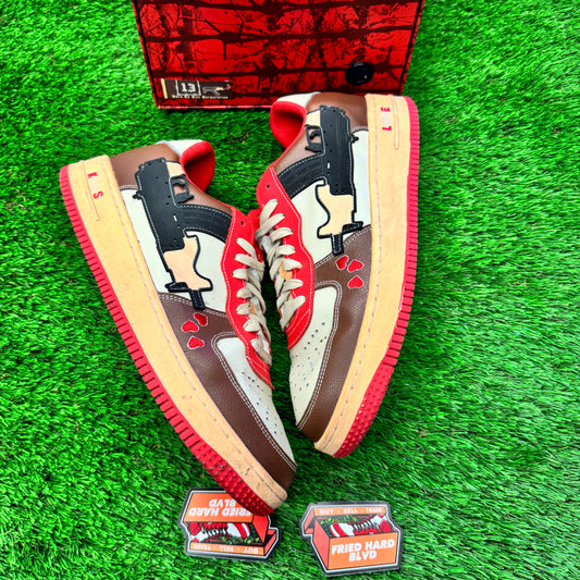 Custom "LOVE KILLS" SIZE 13M/14.5W