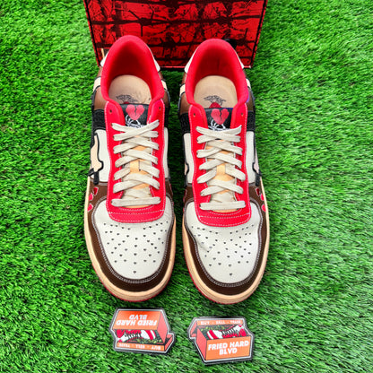 Custom "LOVE KILLS" SIZE 13M/14.5W