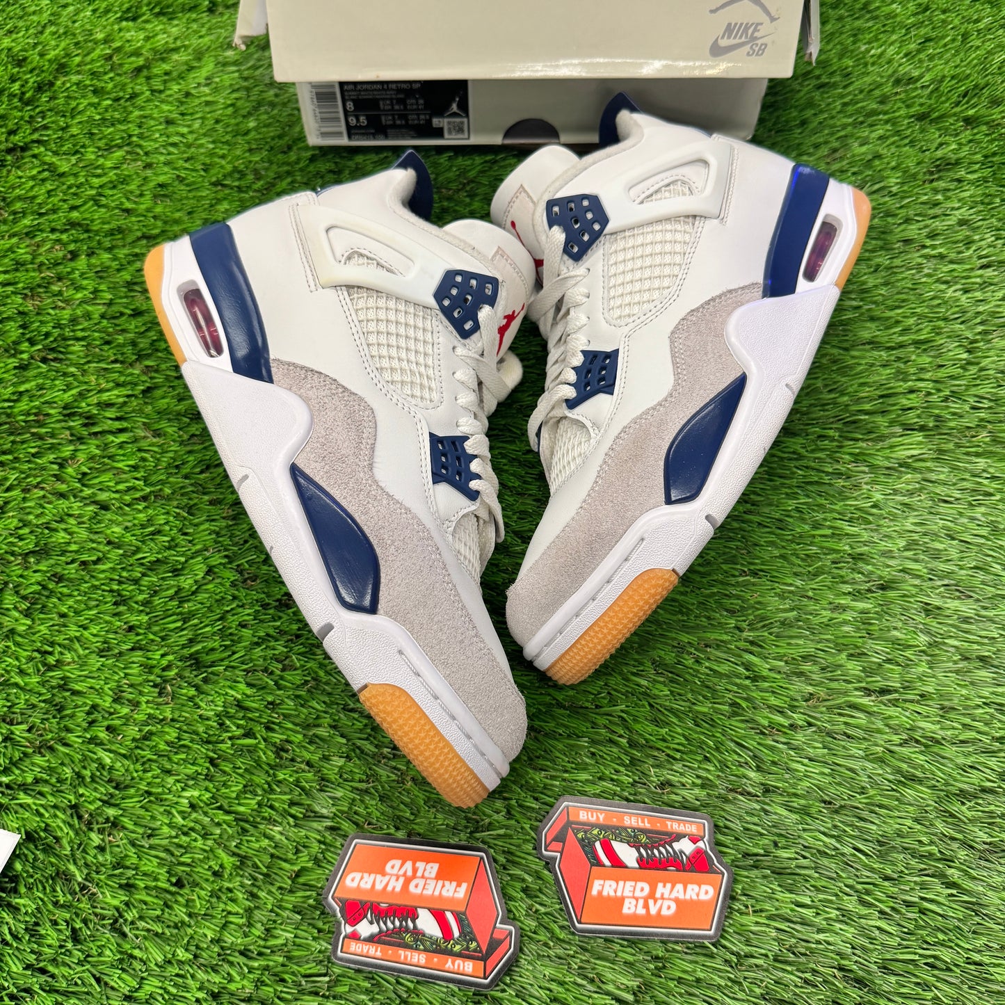 Jordan 4 Retro SB Navy SIZE 8M/9.5W