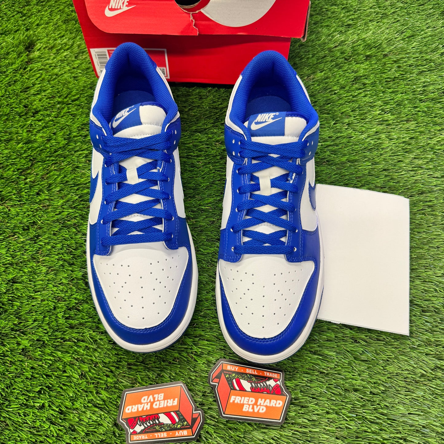 Dunk Low White Hyper Royal (2025) SIZE 11M/12.5W