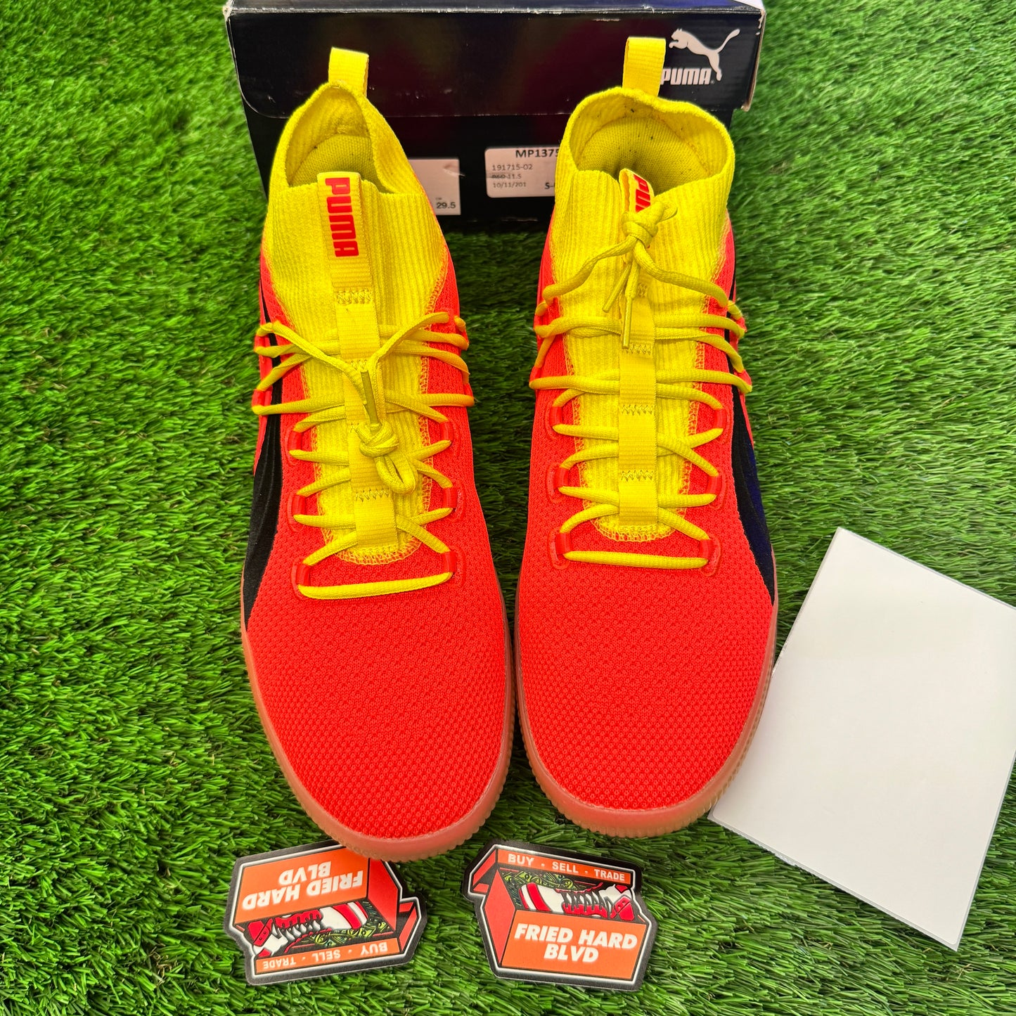 Puma Clyde Court Disrupt Red Blast SIZE 11.5M/13W