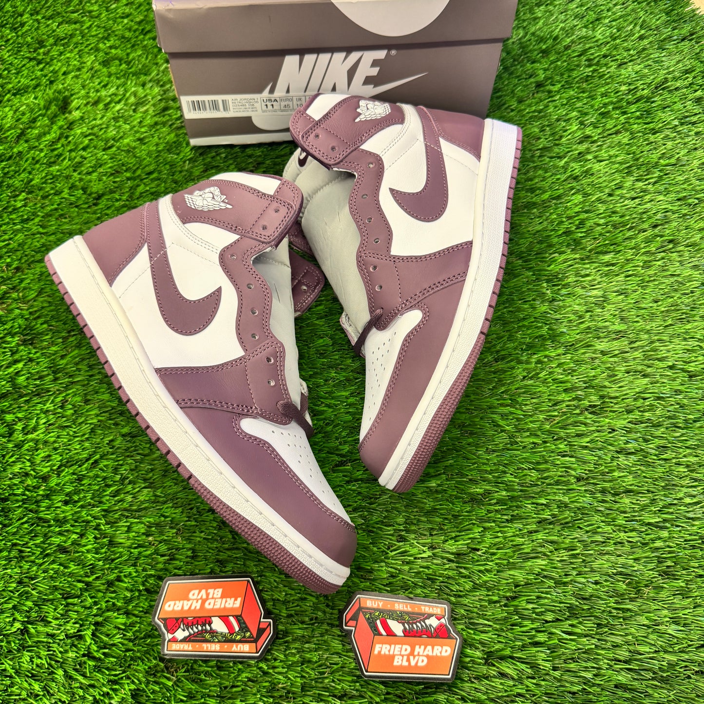 Jordan 1 Retro High OG Mauve SIZE 11M/12.5W