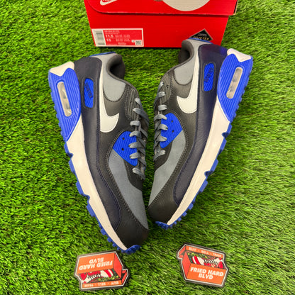 Air Max 90 Gore-Tex Cool Grey Anthracite Obsidian Pure Platinum SIZE 11.5M/13W