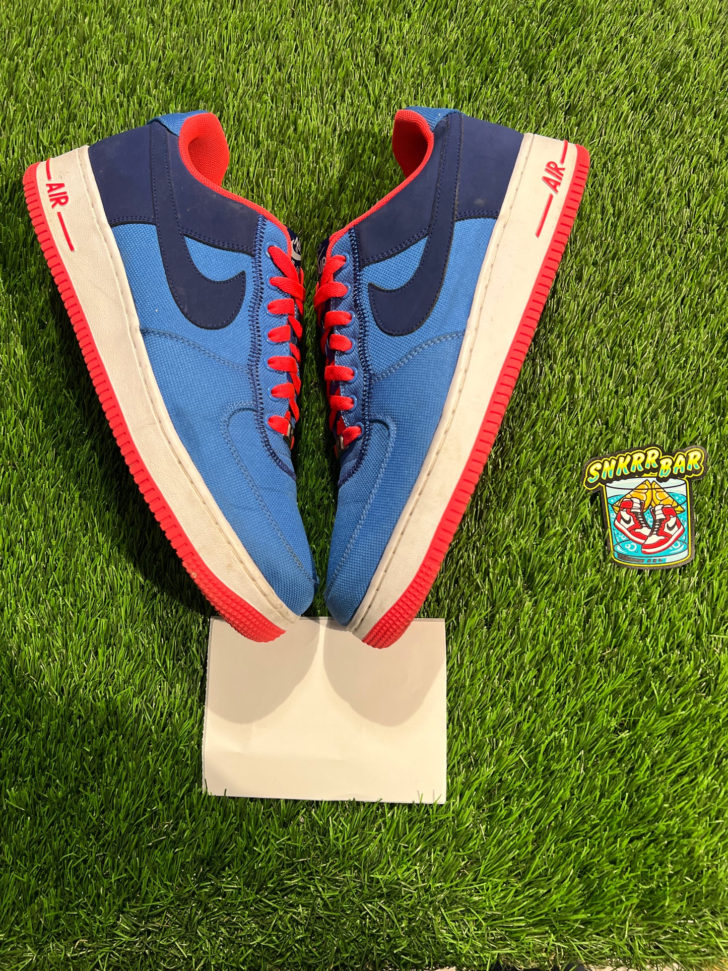 Nike Air Force 1 Low Distance Blue Atomic Red