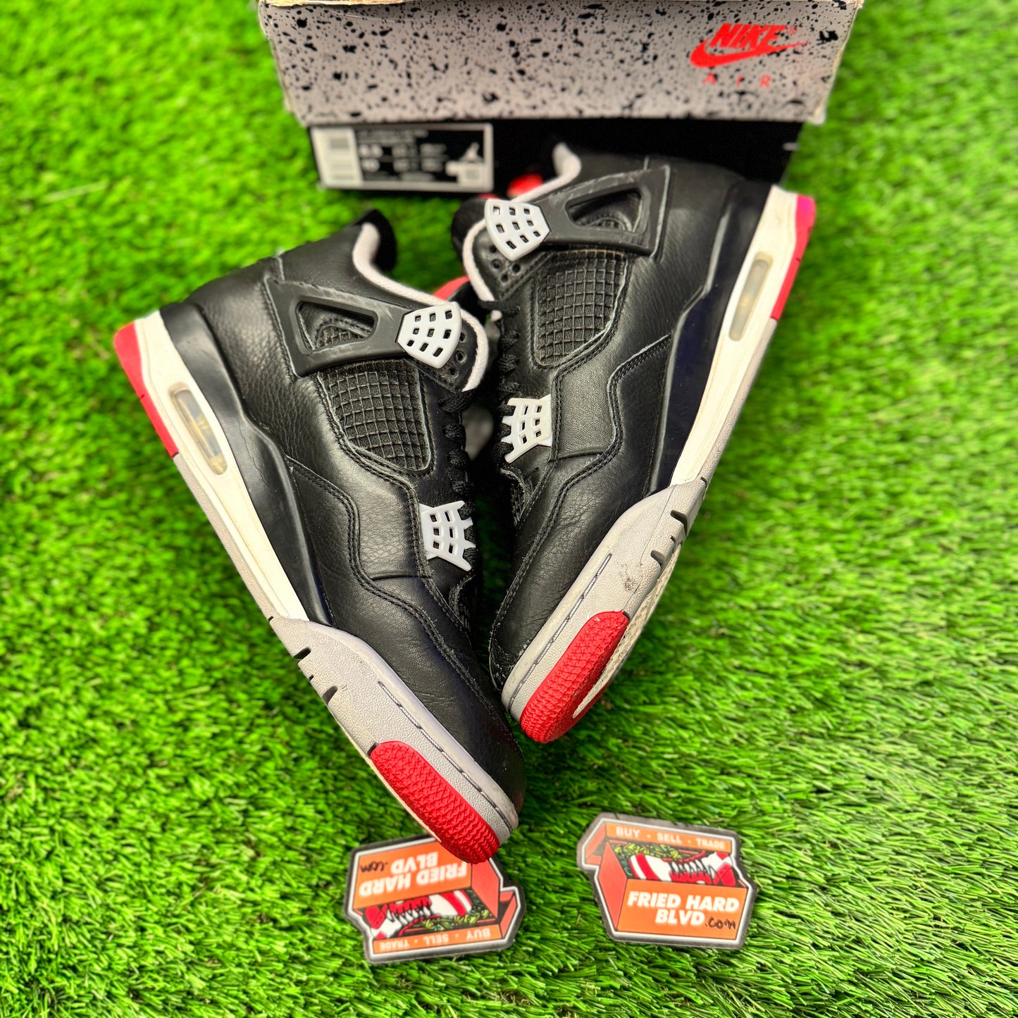 Jordan 4 Retro Bred Reimagined SIZE 8.5M/10W