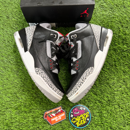 Jordan 3 Retro Black Cement (2018) SIZE 9M/10.5W