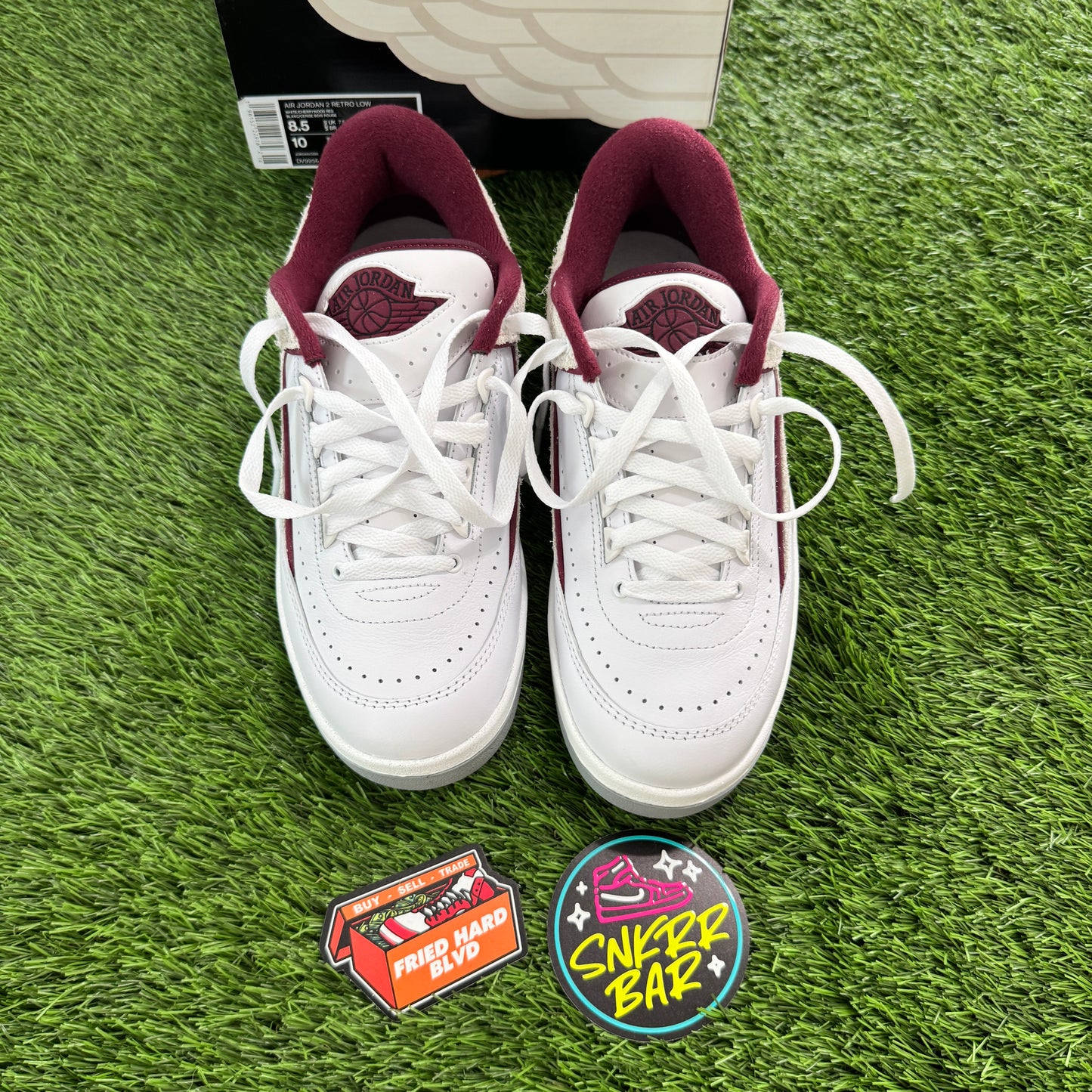 Jordan 2 Retro Low Cherrywood
