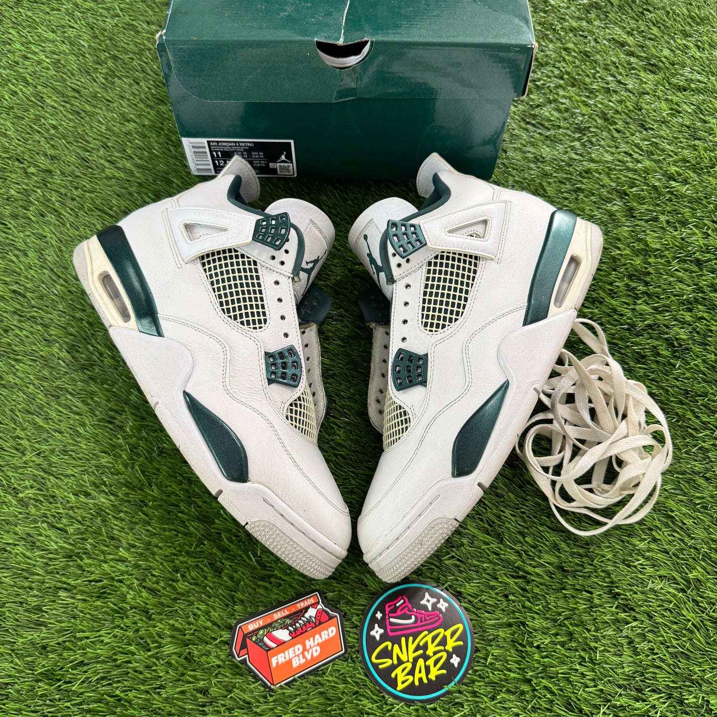 Jordan 4 Retro Oxidized Green
