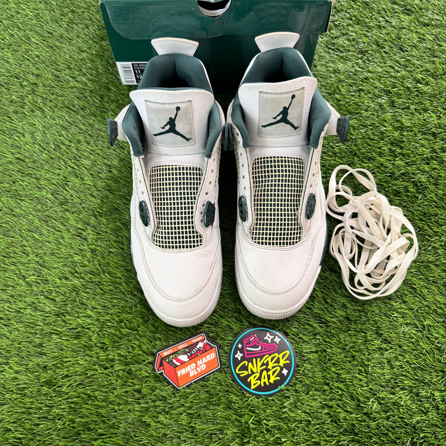 Jordan 4 Retro Oxidized Green