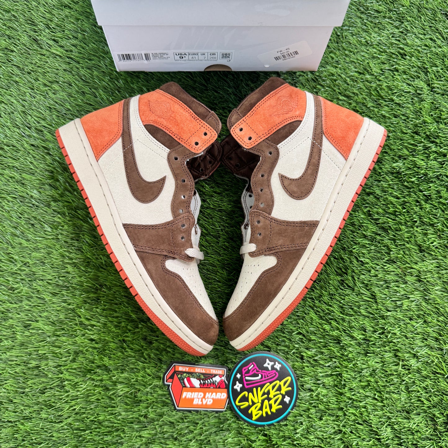 Jordan 1 Retro High OG SP Dusted Clay (Women's) SIZE 8M/9.5W