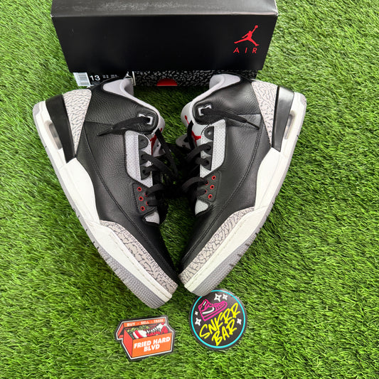 Jordan 3 Retro OG Black Cement (2024)