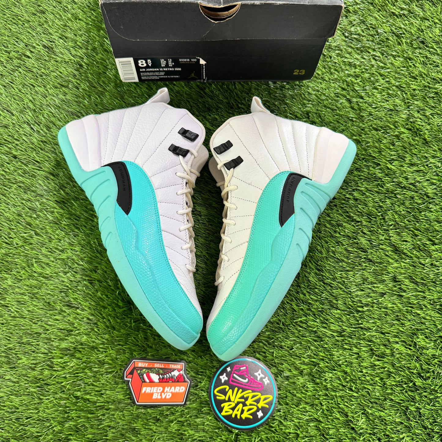 Jordan 12 Retro Light Aqua (GS)