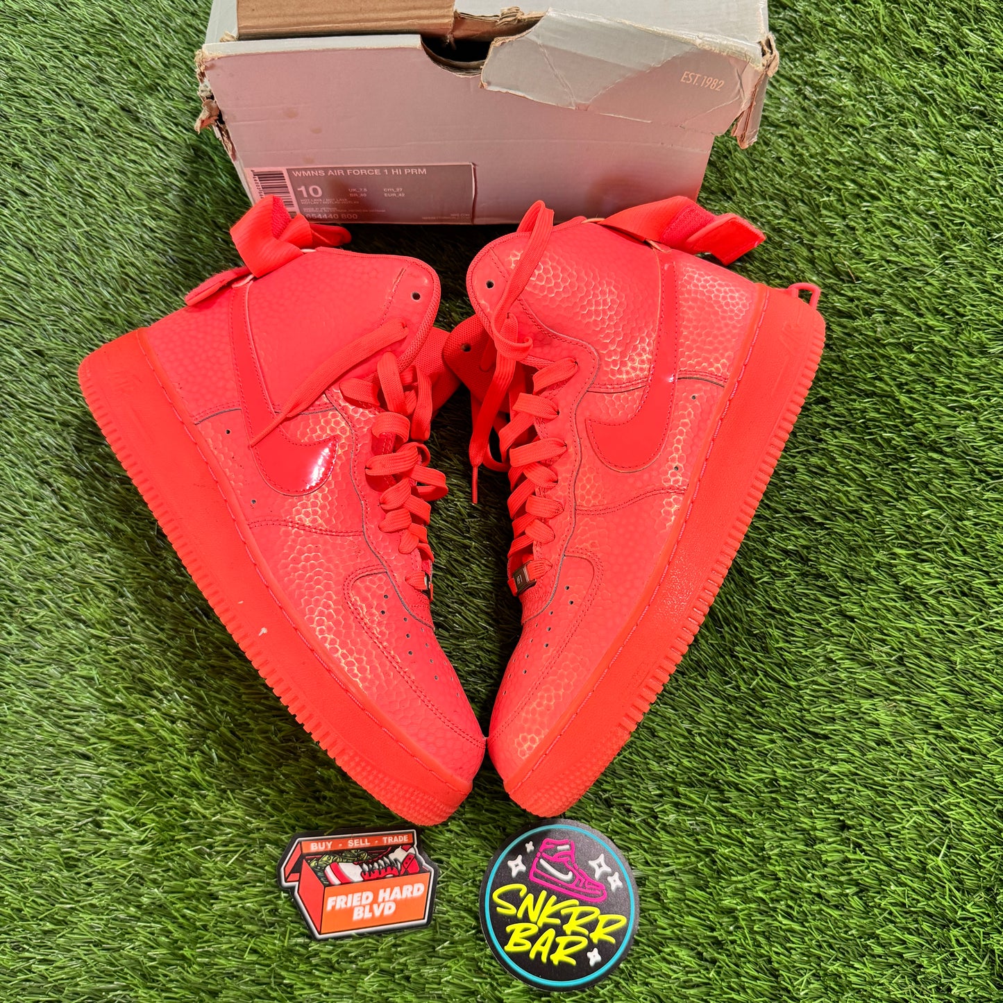Air Force 1 High PRM Hot Lava SIZE 10M/11.5W