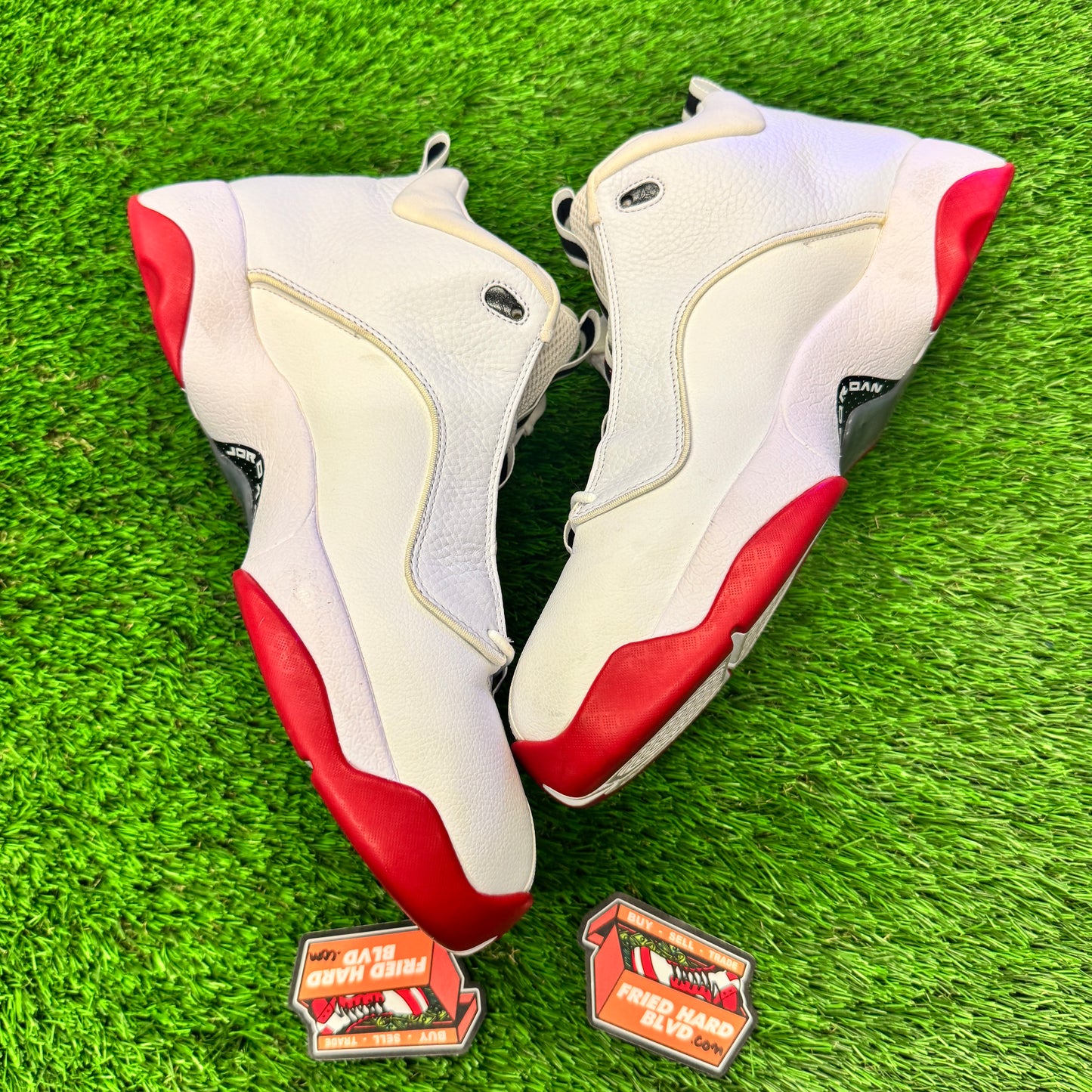 Jordan Jumpman Pro Quick White Black Gym Red SIZE 15M/16.5W