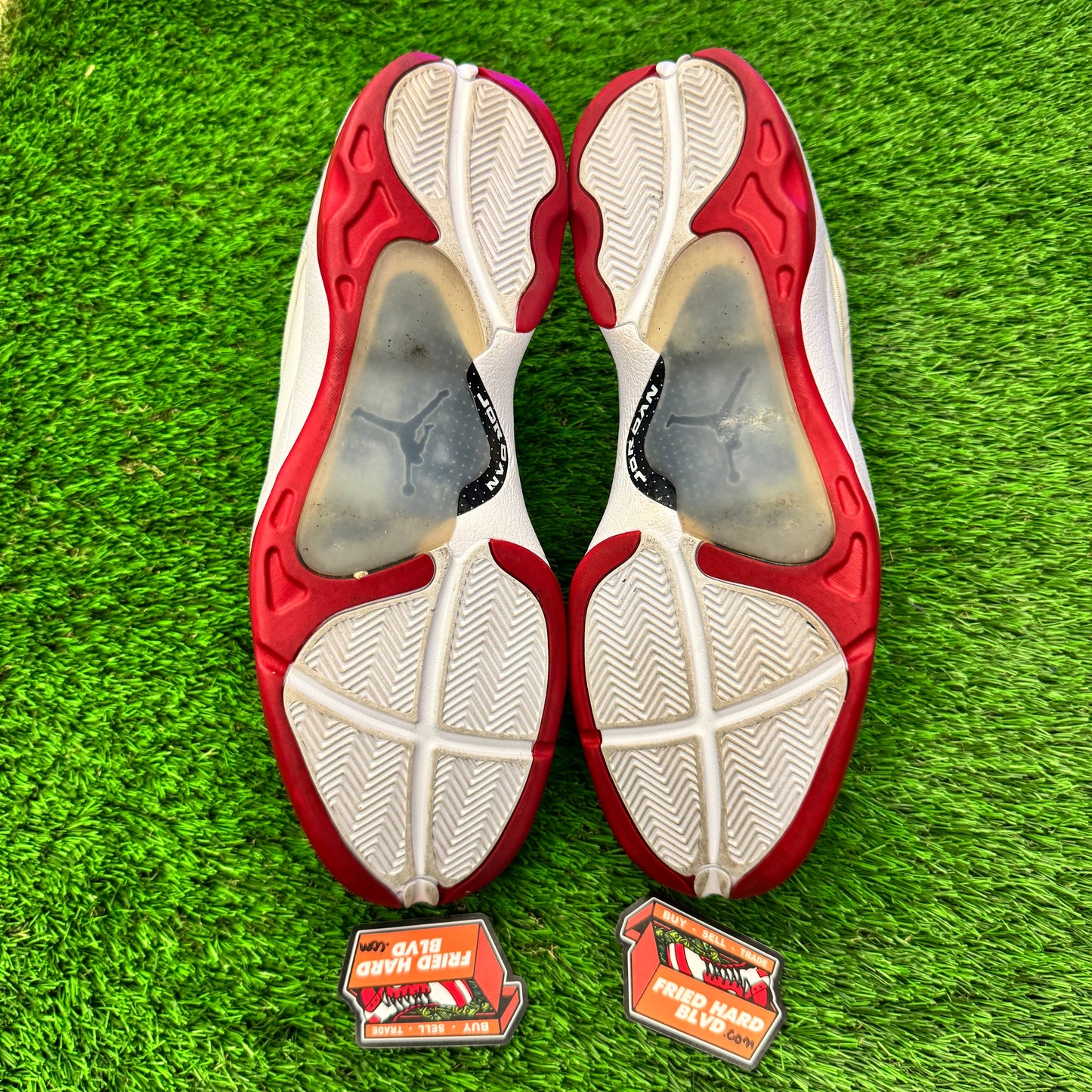 Jordan Jumpman Pro Quick White Black Gym Red SIZE 15M/16.5W