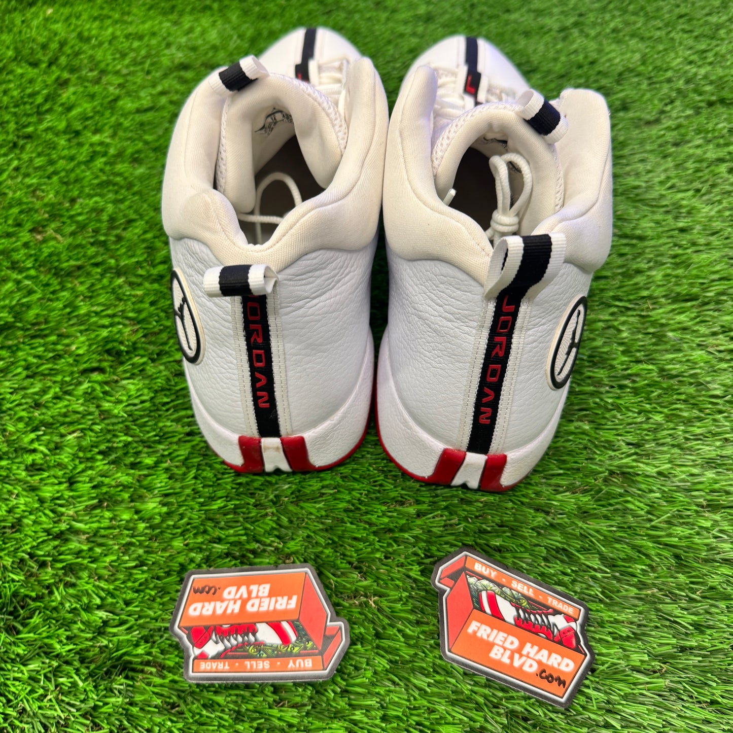 Jordan Jumpman Pro Quick White Black Gym Red SIZE 15M/16.5W