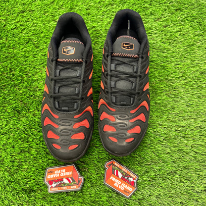Nike Air Max Plus Drift Black Dragon Red SIZE 9M/10.5W