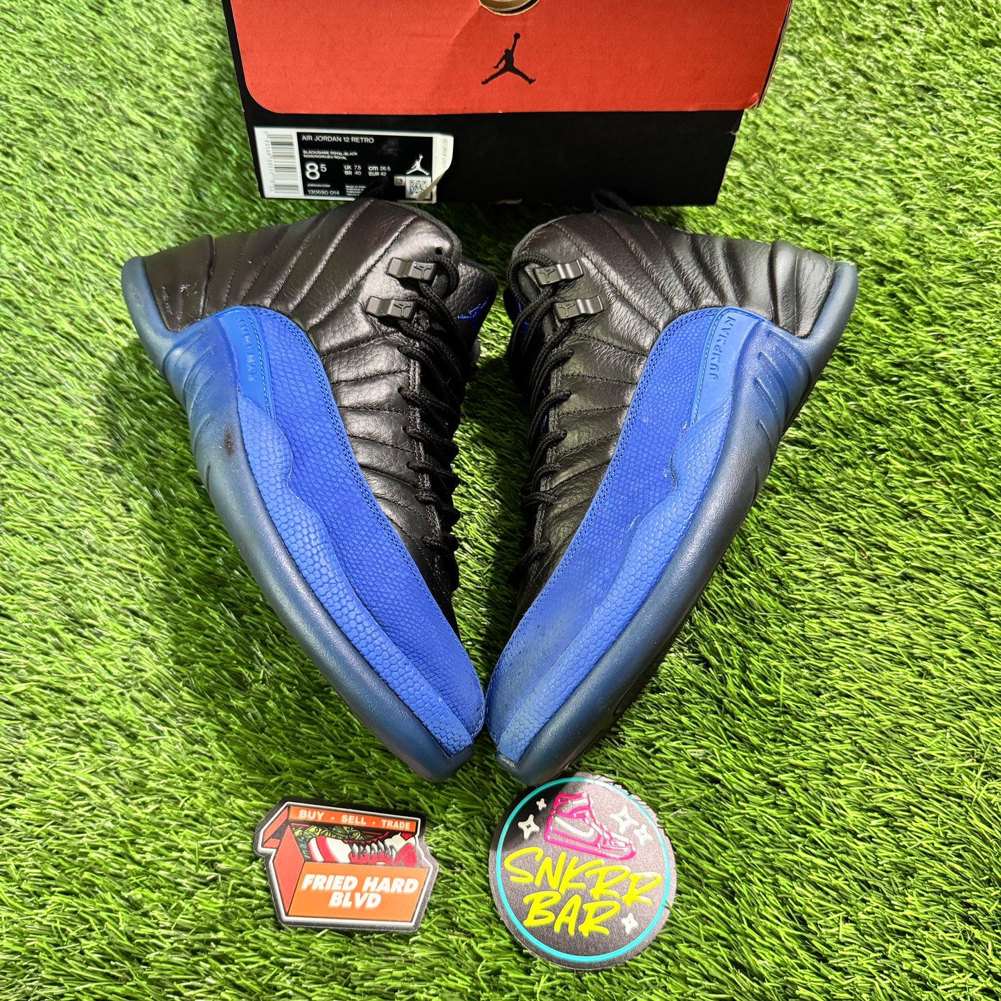 Jordan 12 Retro Black Game Royal