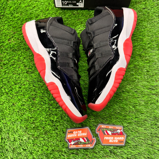 Jordan 11 Retro Low Bred (2025) SIZE 10.5M/12W