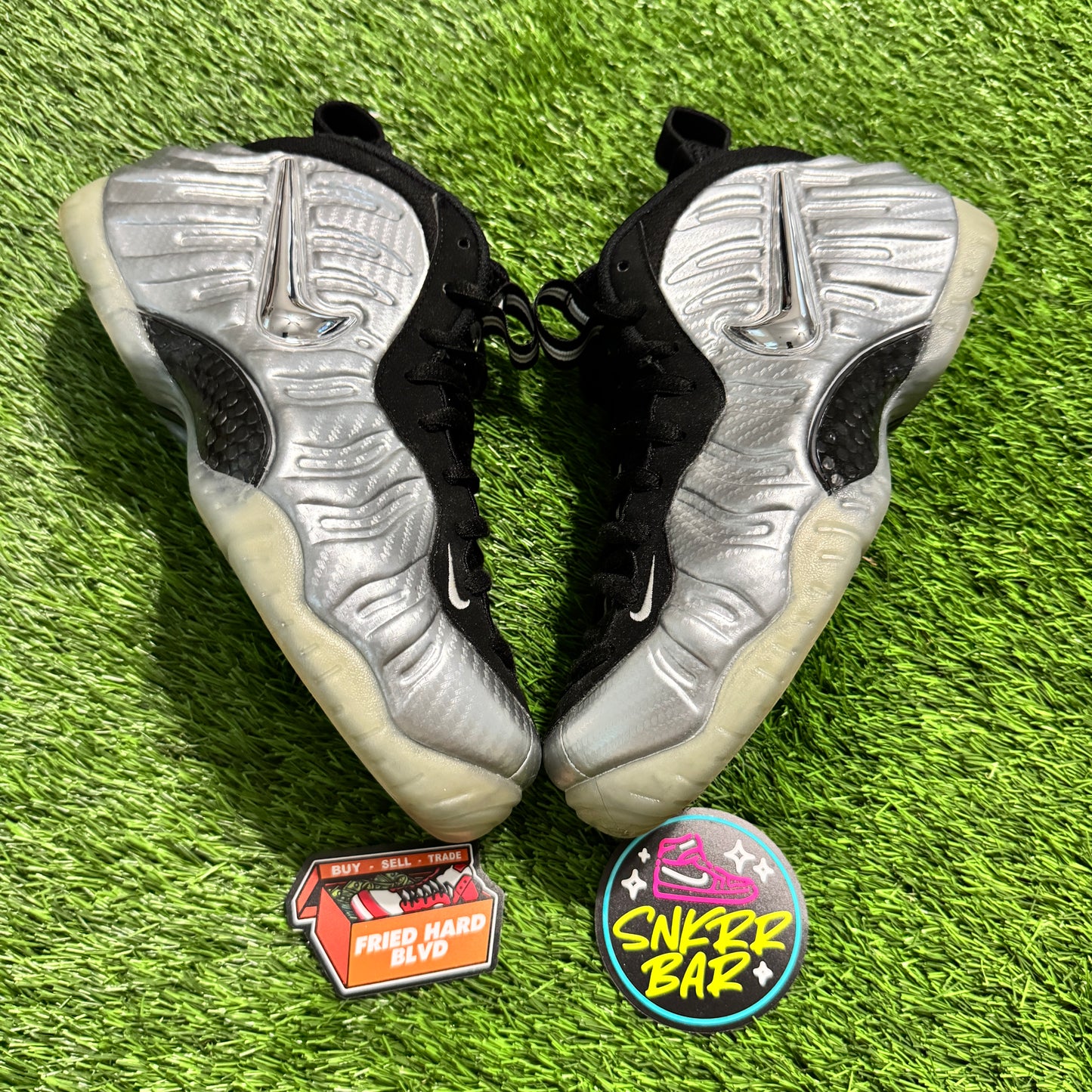 Air Foamposite Pro Silver Surfer SIZE 8.5M/10W