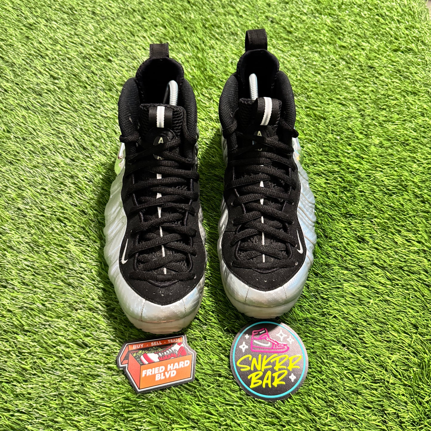 Air Foamposite Pro Silver Surfer SIZE 8.5M/10W