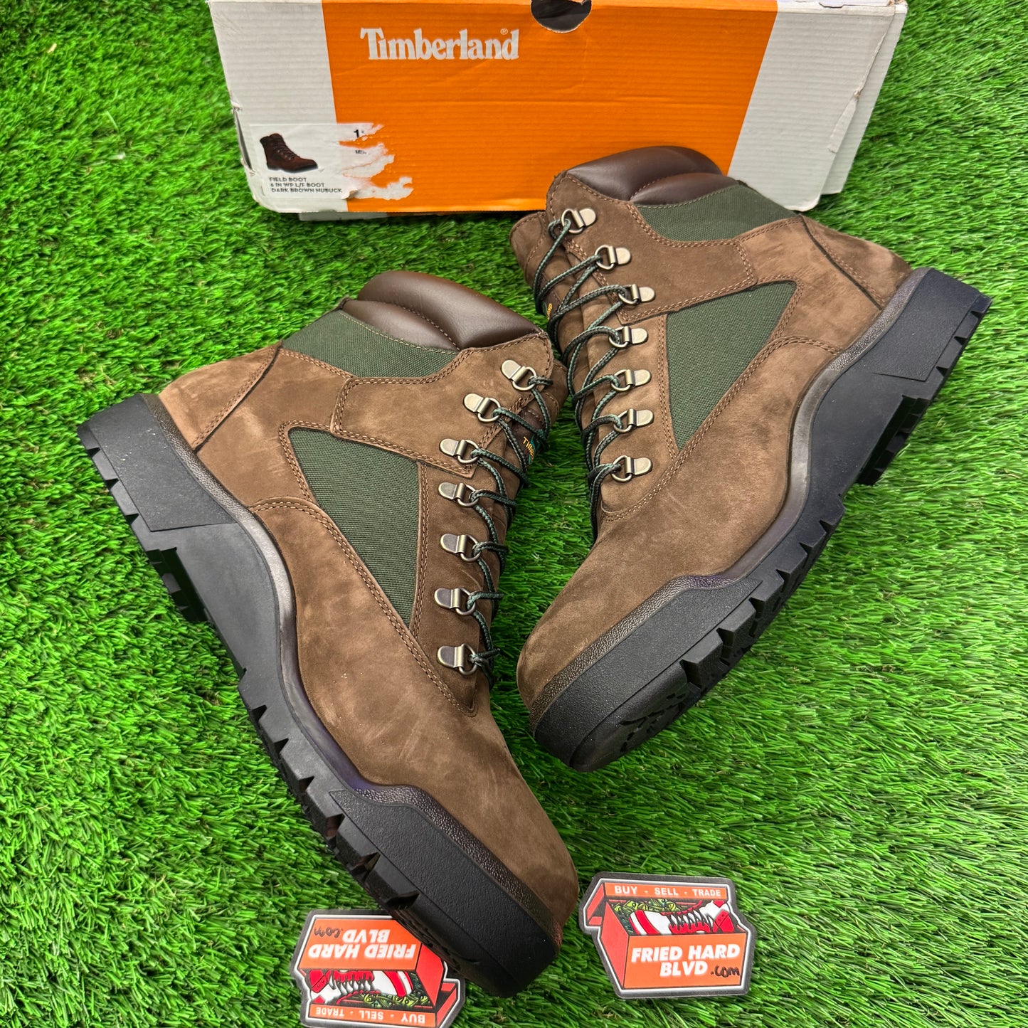 Timberland 6" Field Boot Beef and Broccoli 12M/13.5W