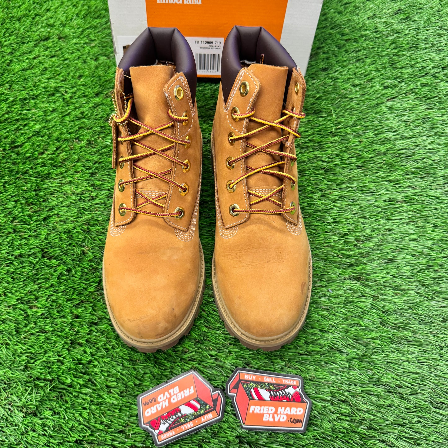 Timberland 6" Boot Wheat (GS) 5Y/6.5W